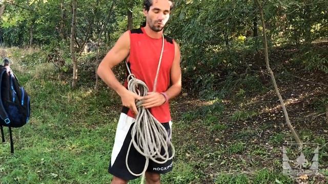 Как сбухтовать (смотать) веревку смотреть онлайн