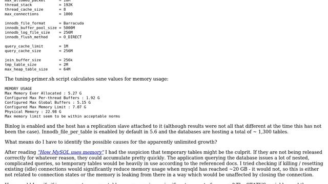 Databases: MySQL hogging memory (2 Solutions!!) смотреть онлайн