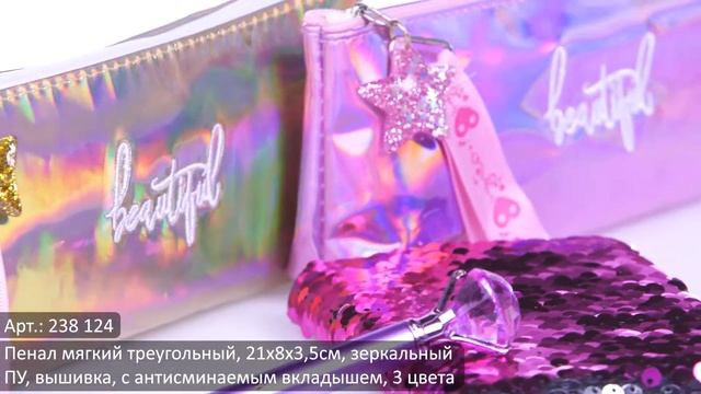 Красивый глянцевый пенал CLIPSTUDIO для самых красивых. (Арт. 238-124) смотреть онлайн