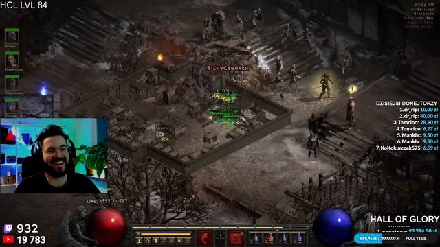 DRUGA SZTUKA NA ŚWIECIE! CHORY DROP NA HARDCORE LADDER 4 DIABLO 2: RESURRECTED смотреть онлайн