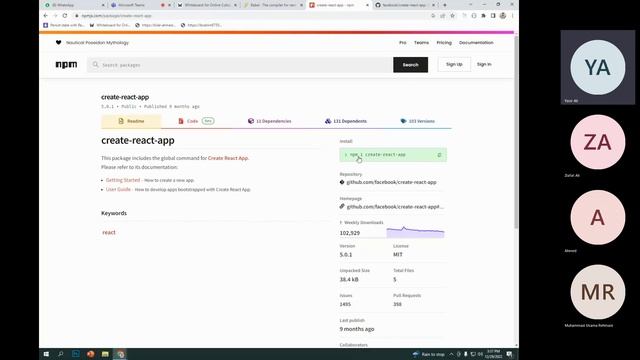 Introduction to Virtual DOM, Reconciliation in React and Creating React App using create-react-app смотреть онлайн
