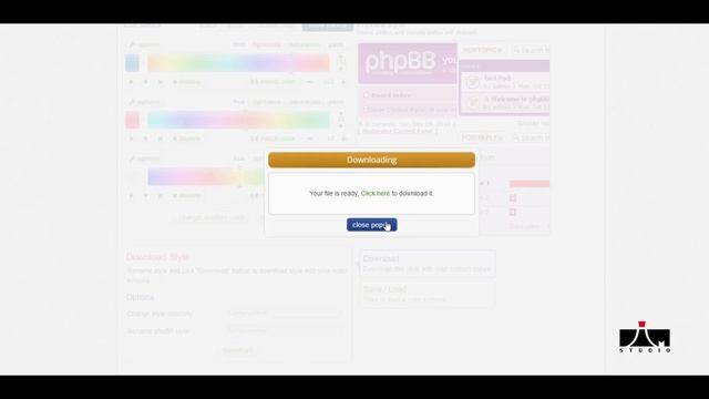 Изменение цвета шаблона в PHPBB 3.3.1 смотреть онлайн