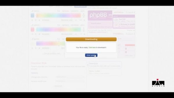 Изменение цвета шаблона в PHPBB 3.3.1