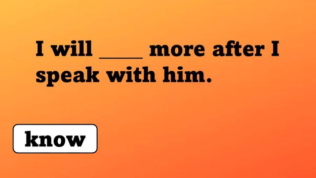 Know, Knew or Known 🧠 | IRREGULAR VERB TEST| For ESL and English Language Learners смотреть онлайн