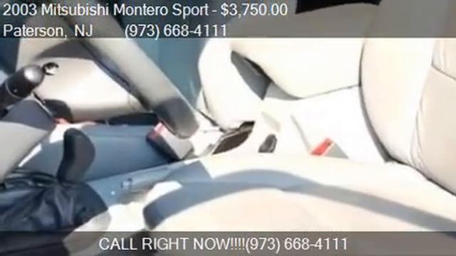 2003 Mitsubishi Montero Sport XLS 4WD 4dr SUV for sale in Pa смотреть онлайн