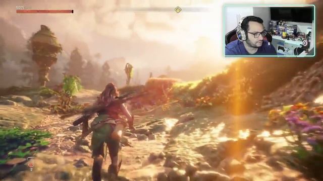 HORIZON FORBIDDEN WEST NO PS4 (primeira gameplay oficial) смотреть онлайн