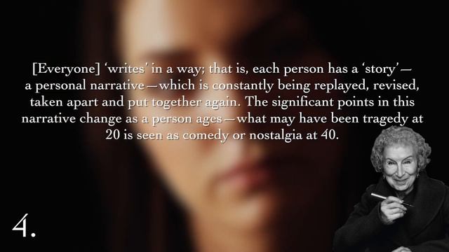 Margaret Atwood's 10 Best Writing Quotes | Writing Motivations смотреть онлайн