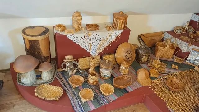 2. Выставка льна и бересты. #кострома #экспозиция #коллекция #золотоекольцо #музей смотреть онлайн