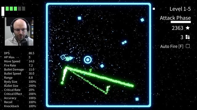 It's Geometry Wars...but a roguelite (Geometry Arena) смотреть онлайн