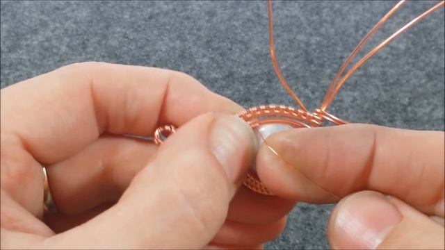 Intermediate Wire Wrap Tutorial CLOUDS AND MOON PENDANT смотреть онлайн