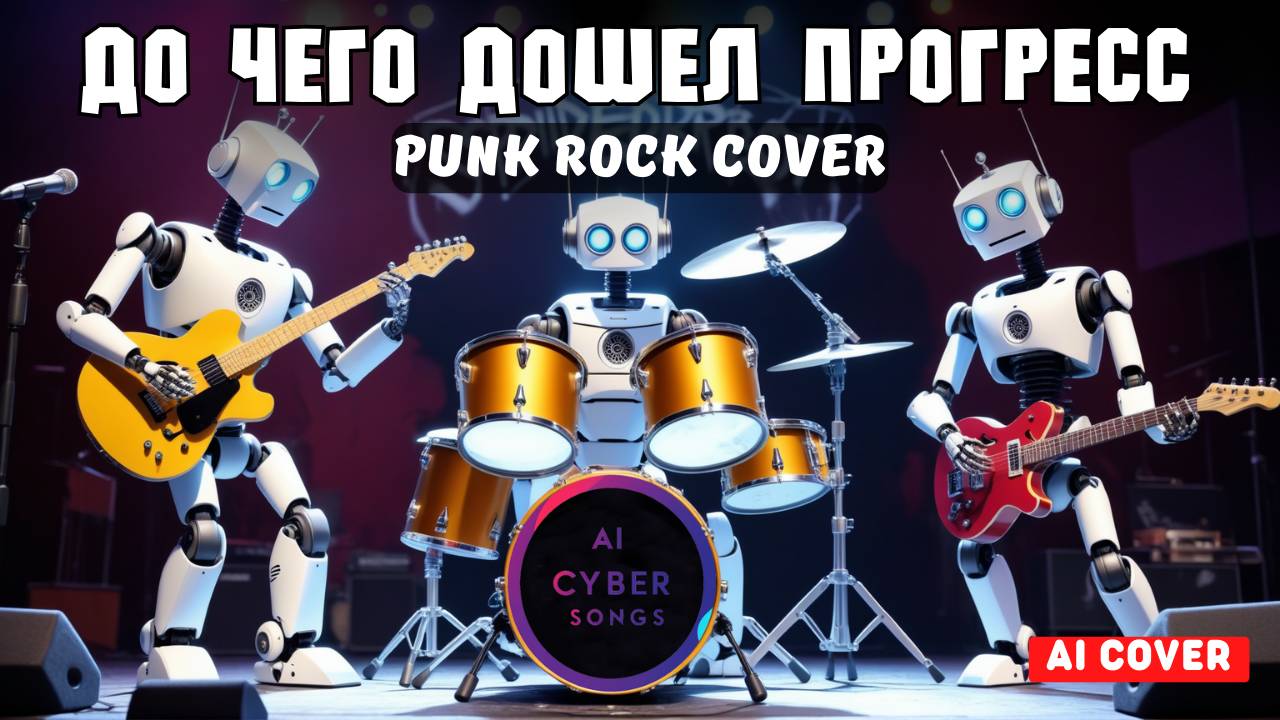 До чего дошёл прогресс (Ai Cover) - Punk Rock Cover