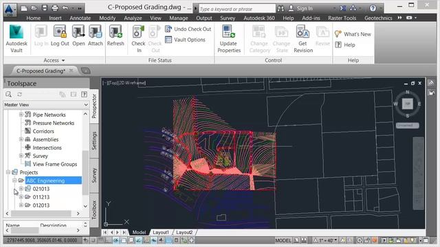 Autodesk Vault Integration overview for AutoCAD Civil 3D смотреть онлайн