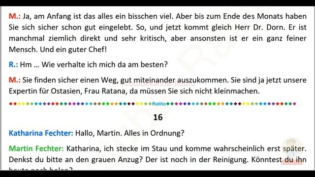 Deutsch lernen im Schlaf & Hören Lesen und Verstehen Niveau B2 - Alltag und Beruf 1/4 - (27) смотреть онлайн