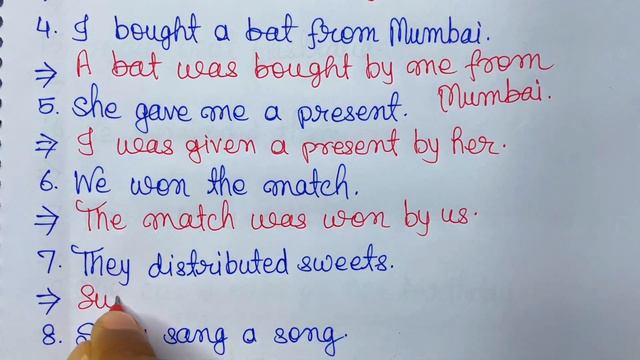 Changing Active Voice into Passive Voice/Simple Past Tense/Voice in English Grammar смотреть онлайн