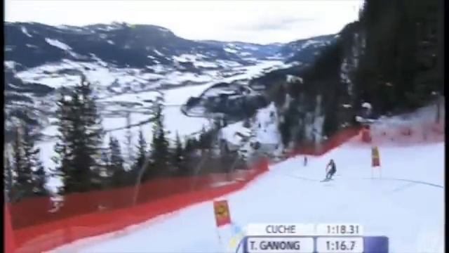 Kvitfjell Dhownhill 2010 Travis Ganong смотреть онлайн