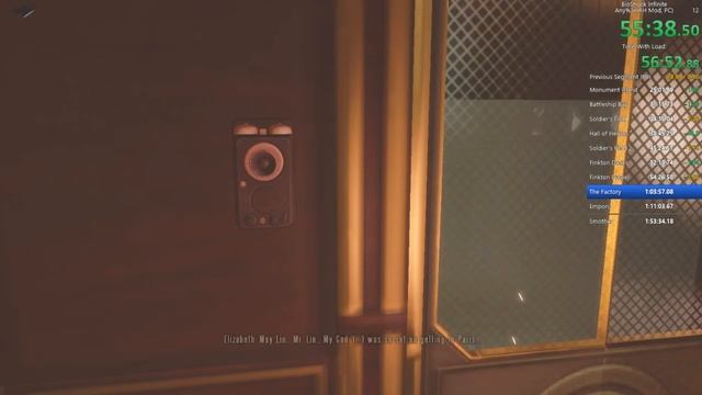 Bioshock Infinite Speedrun (HRH mod Any%) 1:52:07 by Pablonr смотреть онлайн