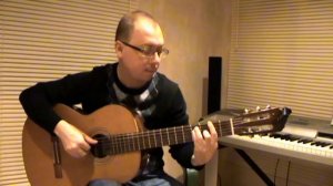 Эммануэль на гитаре - Emmanuelle - Александр Фефелов