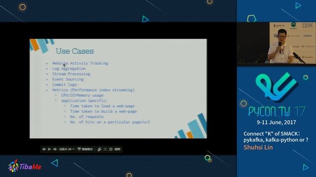 Connect "K" of SMACK：pykafka, kafka-python or ? – Shuhsi Lin – PyCon Taiwan 2017 смотреть онлайн