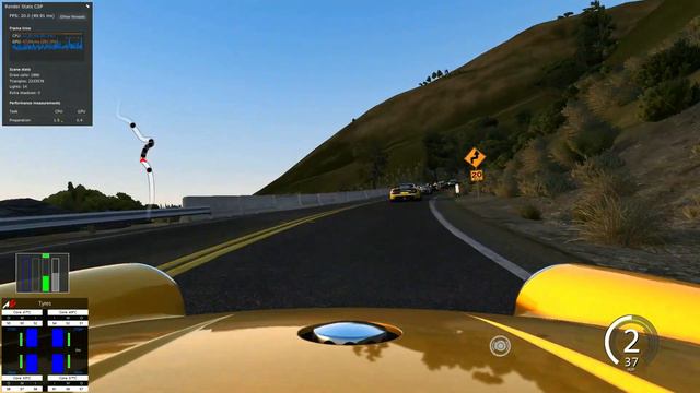 Cruising On The Pacific Coast Highway At Sunset In A Classic Porsche | Assetto Corsa Free Roam смотреть онлайн