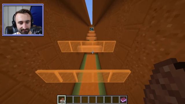 Minecraft SUPER LAVA Run (Race Against Lava Parkour) | JeromeASF