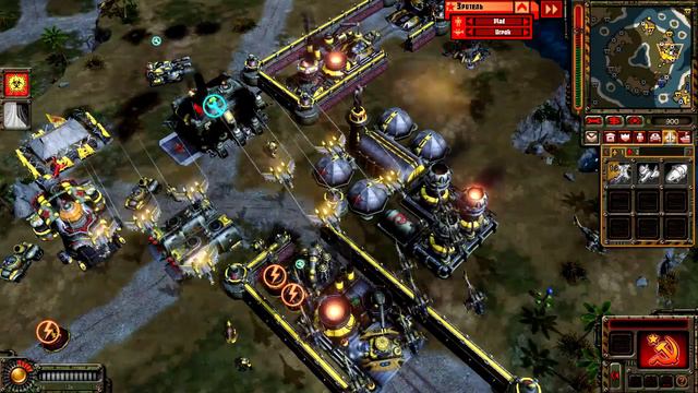Red Alert 3 ffa | Против всех | Интересная игра | gameplay | геймплей смотреть онлайн