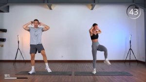 20 MIN CARDIO HIIT WORKOUT - ALL STANDING - Full Body, No Equipment, Home Workout