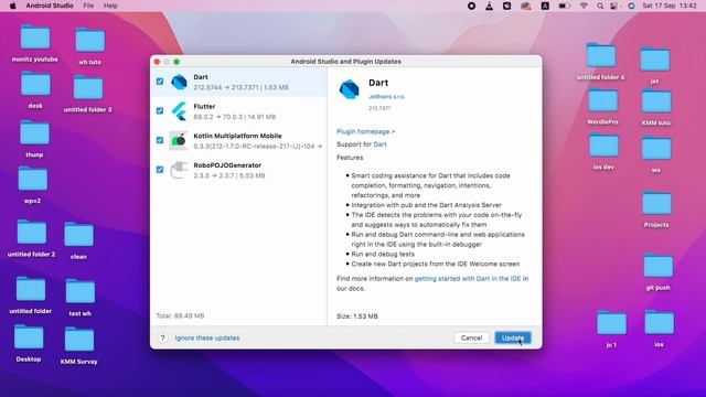 How to update Android Studio to the latest version 3.1 | Android Studio Dolphin ? смотреть онлайн