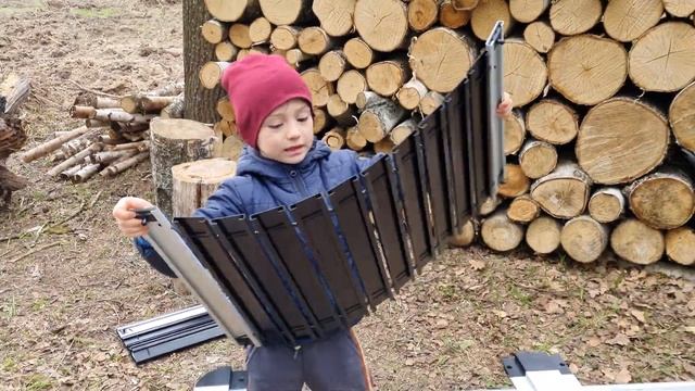 Складной алюминиевый туристический стол 110х70х70 смотреть онлайн