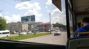 Автобус НЕФАЗ номер 55.