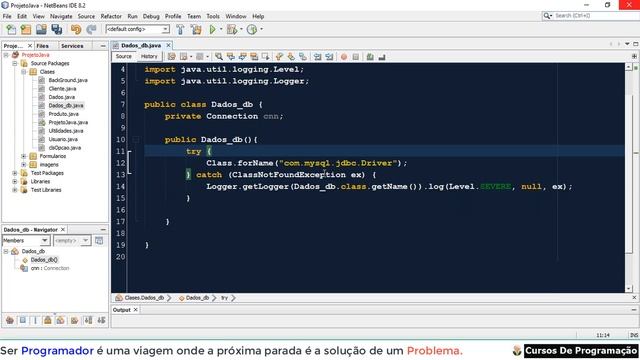 Curso Programação - Curso Completo De Java E MYSQL - Salvando Dados No MYSQL - 80 смотреть онлайн