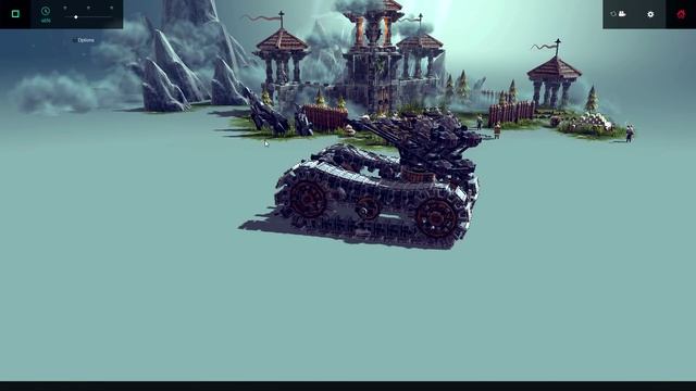 Besiege v0.09 Супер Гусеница-Змея, Эпичная Гаубица и Болтающийся Танк. смотреть онлайн