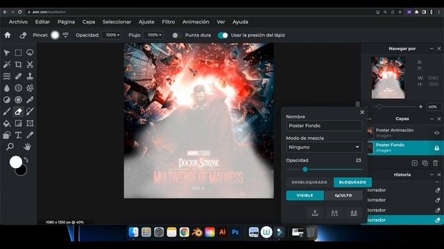 PIXLR Tutorial | Poster ANIMADO SIN PROGRAMAS | How To Animate A Poster Using Your BROWSER