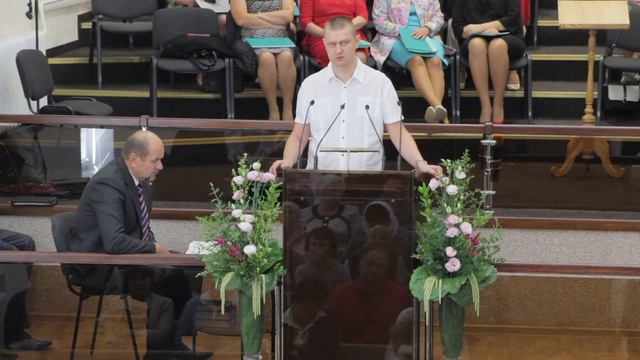 Воскресное собрание. 18.09.2016 утро. 2 хор. Церковь на Вульке. смотреть онлайн