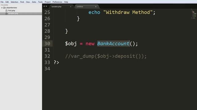 PHP oops class and objects ( Tutorial - 2 ) смотреть онлайн