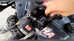 Как настроить механический тормоз/ручник на квадрацикле