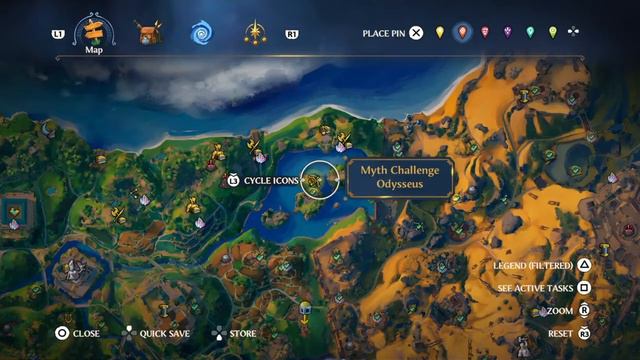 All Odysseus Challenge Locations and Solutions Grove of Kleos Immortals Fenyx Rising смотреть онлайн
