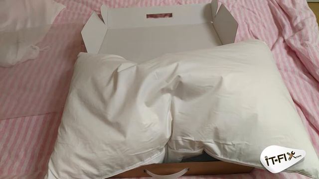 Подушка Xiaomi 8H ES на гусином пуху c TAOBAO.COM смотреть онлайн