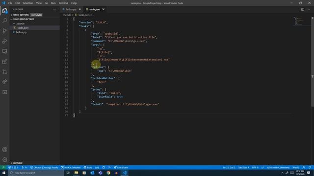 How to Compile C++ in Visual Studio Code смотреть онлайн