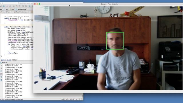 OpenCV face detection смотреть онлайн