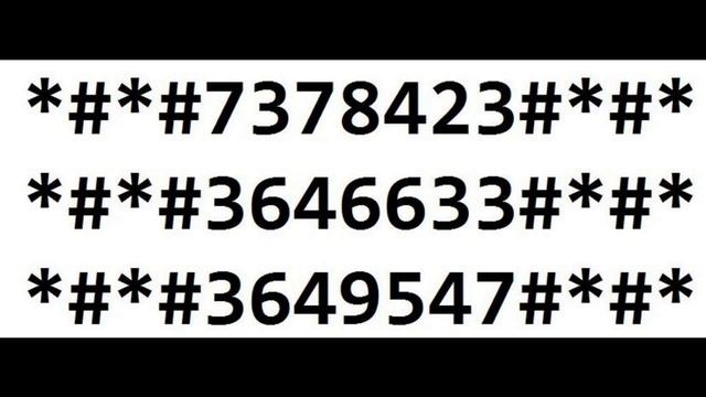 Инженерное меню Sony.Как Войти?