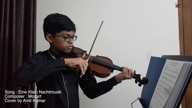 Brave Heart / La Cumparsita / Hall Of The Mountain King (Violin Cover - Amit Student Of K4C Academy смотреть онлайн