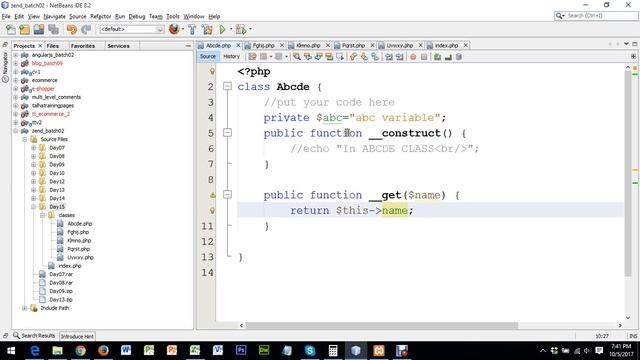 Zend PHP Certification Training Course Class 16 – PHP Magic Function Super Global Arrays смотреть онлайн