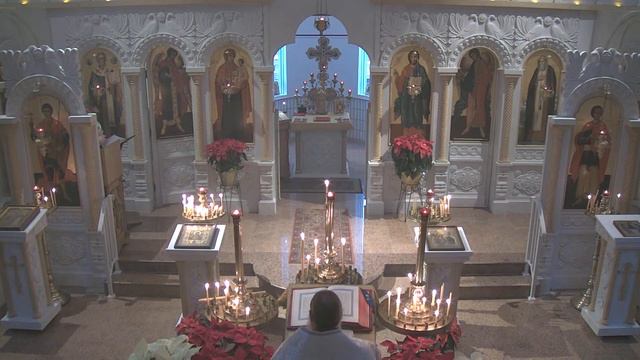 2023.01.06. Eve of the Nativity. Hours and Liturgy. Навечерие Рождества Христова. Часы и Литургия. смотреть онлайн