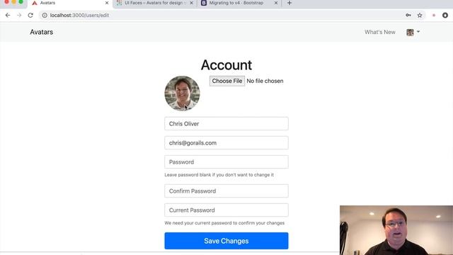 User Avatars with Rails Active Storage смотреть онлайн