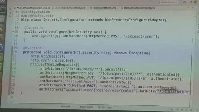 Spring Boot Forum Web Service Security part 3 2 смотреть онлайн