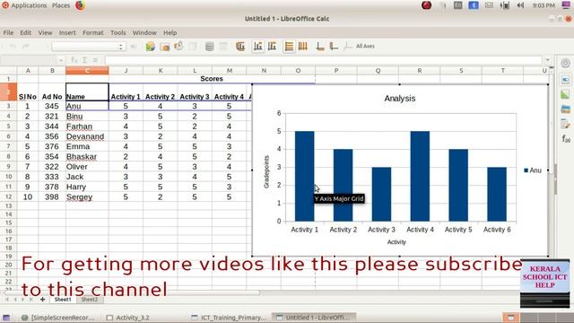 Libre Office calc- How to make charts смотреть онлайн