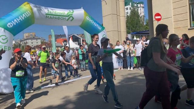 «Зелёный марафон-2021». Старт первого забега смотреть онлайн