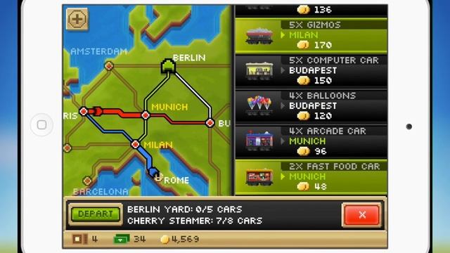 Обзор игры Pocket Trains (iPhones.ru) смотреть онлайн