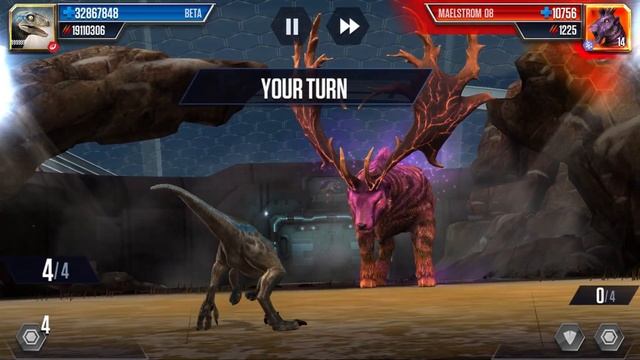 BETA LEVEL 999 vs MAELSTROM 08 | Jurassic World: The Game смотреть онлайн
