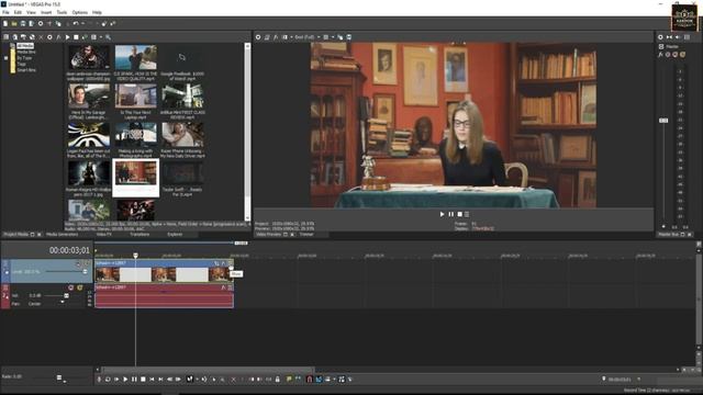 How To Flip Or Mirror Any Video Clip | VEGAS Pro Tutorial | #vegaspro #vegaspro15